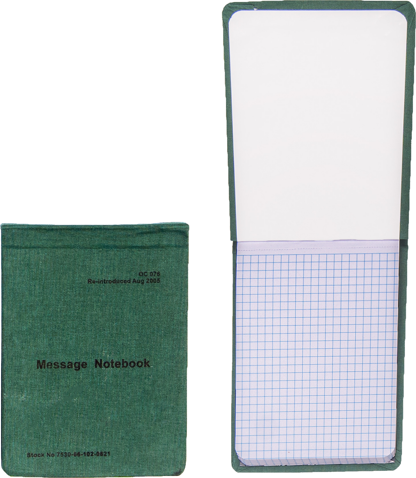 ARMY FIELD MESSAGE NOTEBOOK