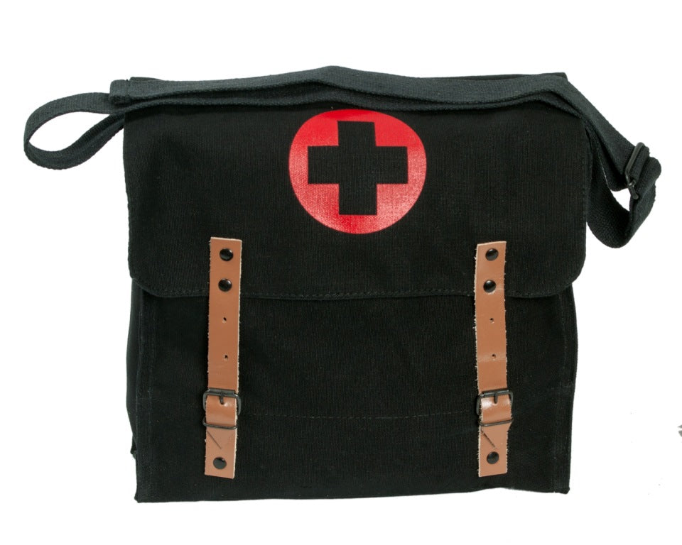NATO CANVAS MEDIC BAG BLACK CROSS