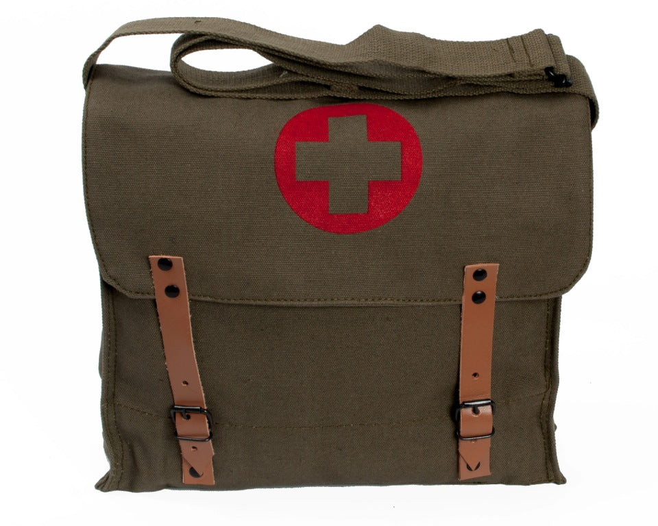 NATO CANVAS MEDIC BAG OLIVE/CROSS