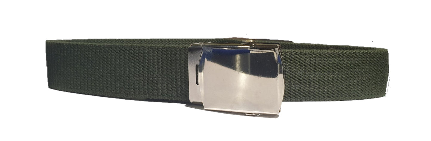 OFFICERS BELT OLIVE