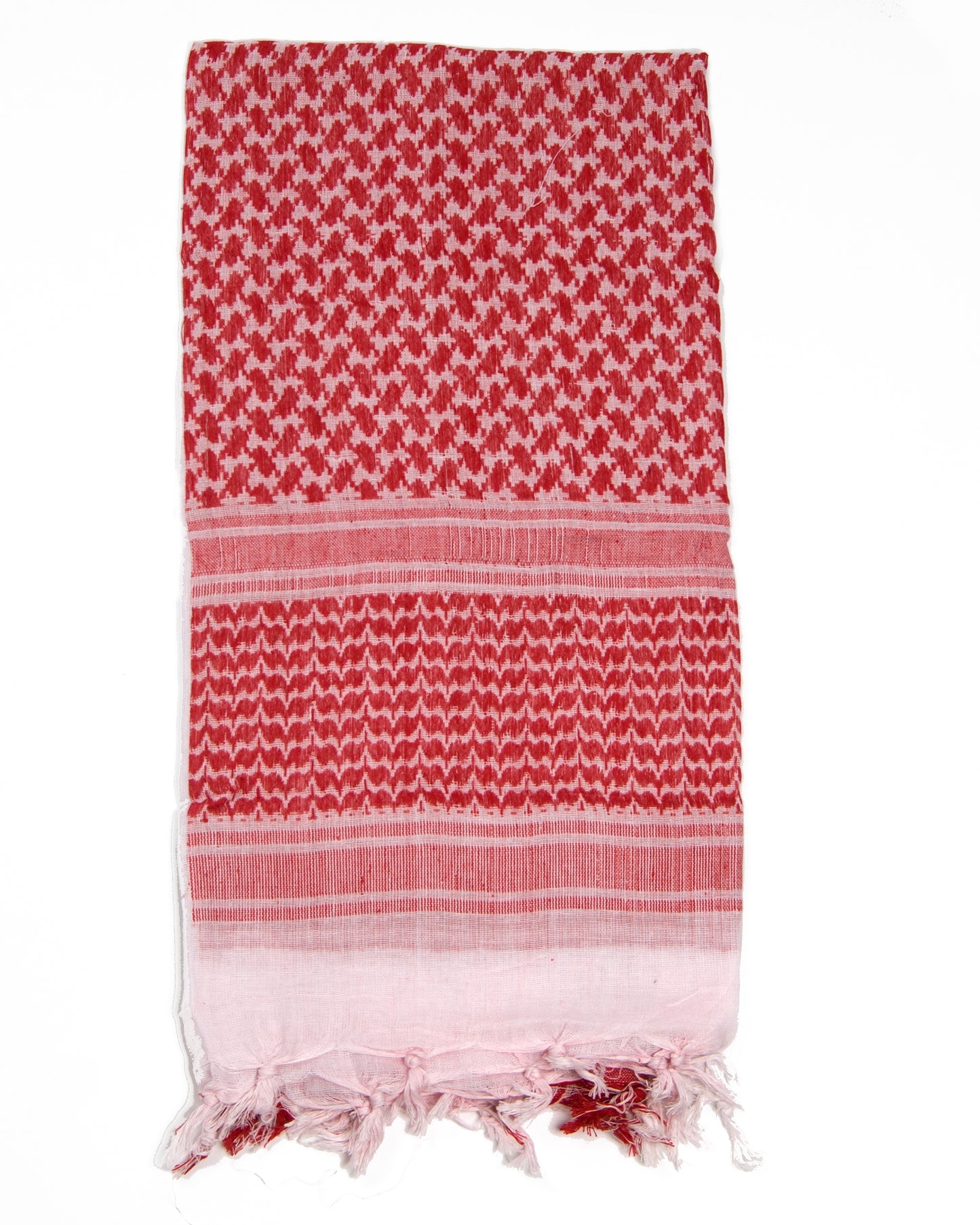 SHEMAGH RED & WHITE