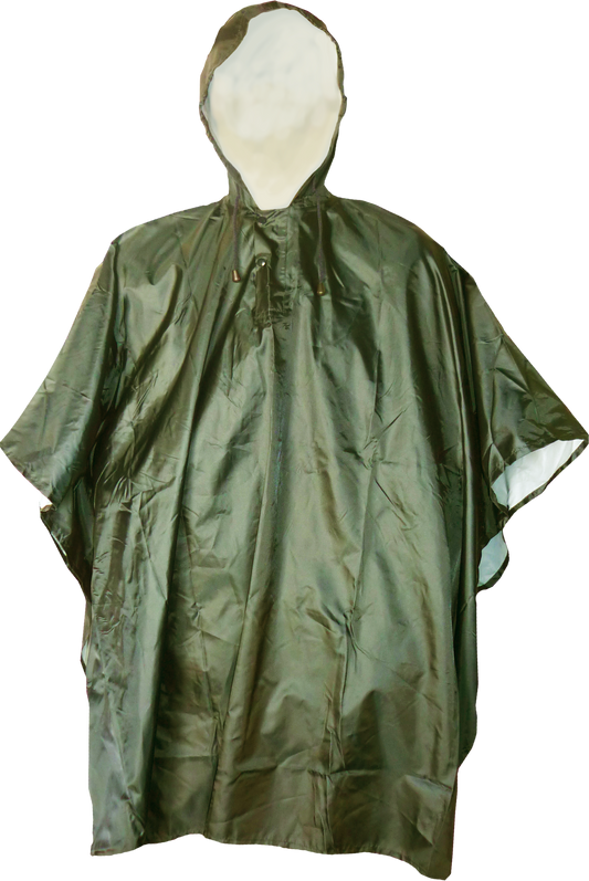 PONCHO NYLON OLIVE
