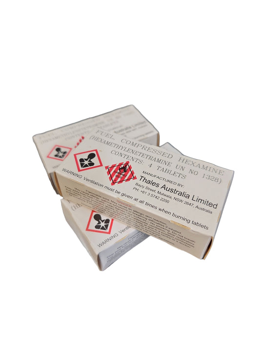 SOLID FUEL TABLETS 4 PACK