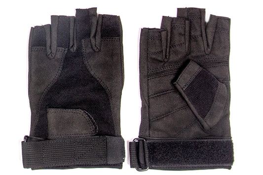 T.A.G GLOVES BLACK FINGER/LESS