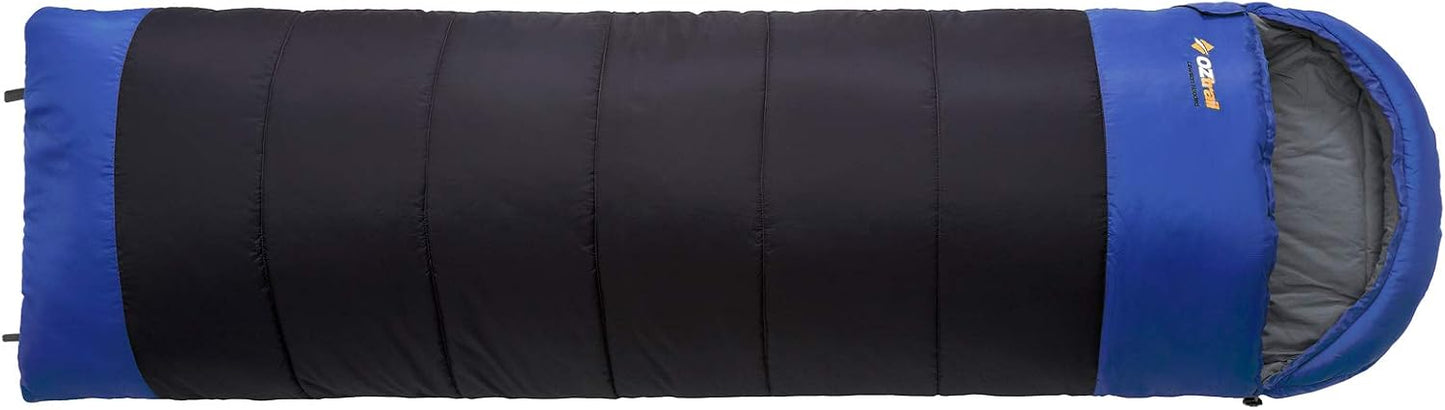 OZTRAIL Lawson Jumbo Hooded Sleeping Bag