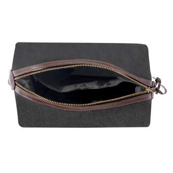 CANVAS LEATHER TRAVEL KIT