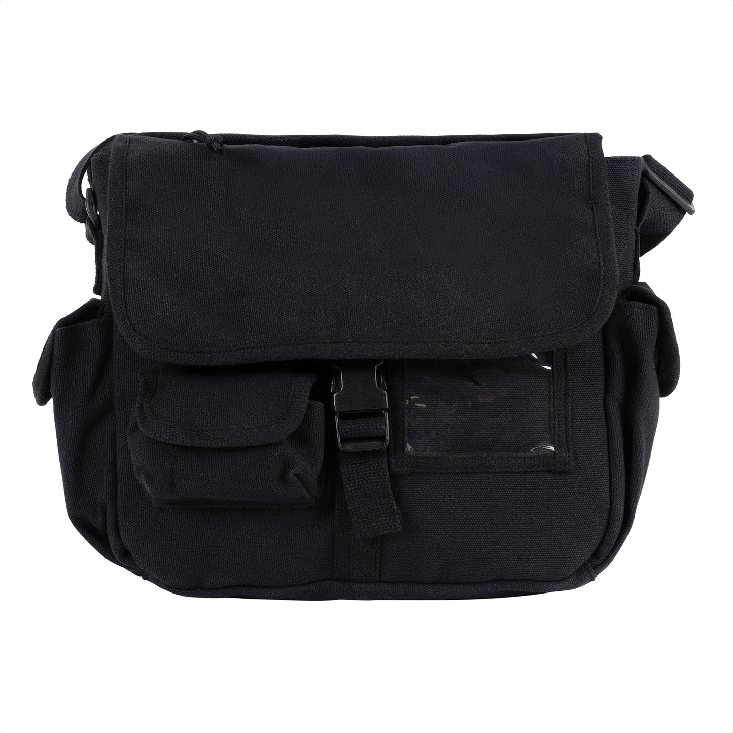 URBAN CANVAS EXPLORER SHOULDER BAG BLACK