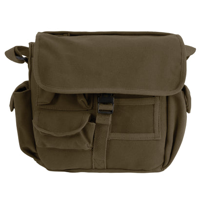URBAN CANVAS EXPLORER SHOULDER BAG OLIVE
