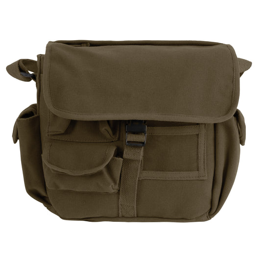URBAN CANVAS EXPLORER SHOULDER BAG OLIVE