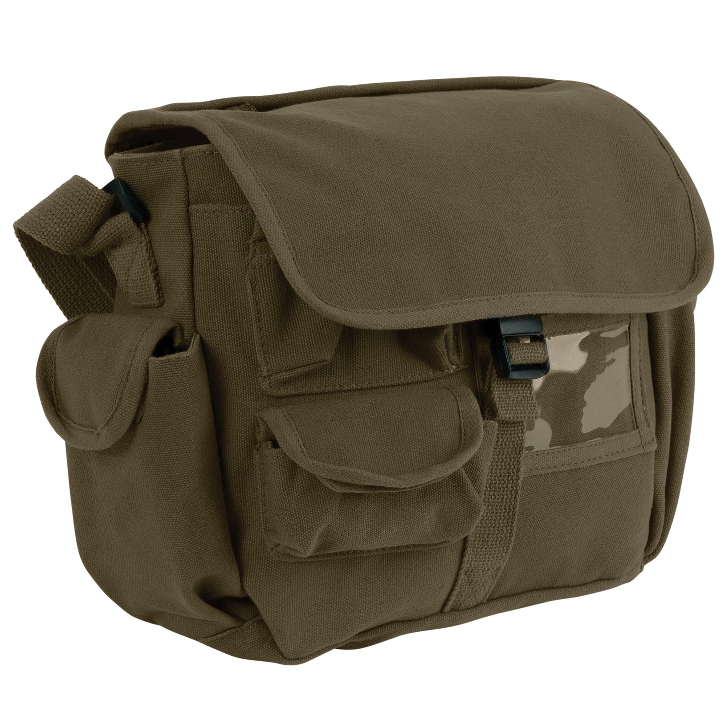 URBAN CANVAS EXPLORER SHOULDER BAG OLIVE