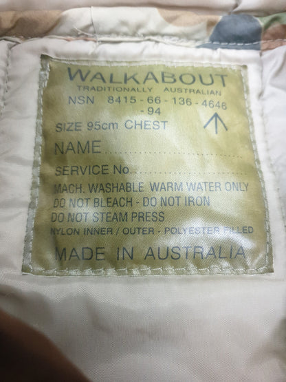 ORIGINAL AUSTRALIAN ARMY DPCU PADDED VEST