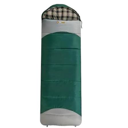 OZTRAIL Mountain View Jumbo Hooded Sleeping Bag